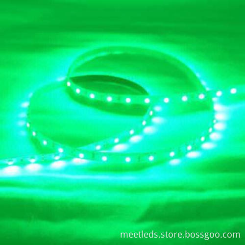 SMD3528 Single Chip Silicone Tube, IP67 Waterproof Flexible LED Strip, 60-piece of LEDs/m, 12V